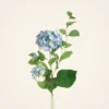 Lifelike Hydrangea Faux Flower Arrangement, 36 Inch Polyester Artificial Flowers for Living Room Elegant Decor, No Watering Needed with Vase