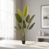 Lifelike Birds of Paradise Faux Tree, 71 Inch Artificial Plant for Indoor Outdoor Use, Waterproof UV Resistant, Maintenance Free Indoor Greenery
