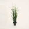 UV Resistant Green Artificial Potted Grass Plant - 38