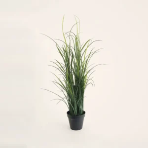 UV Resistant Green Artificial Potted Grass Plant - 38", for Outdoor Patio, No Watering Needed, Ideal for Covered Outdoor Use, Maintenance Free Indoor