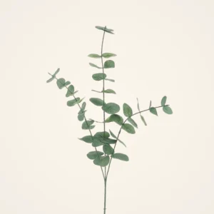 Lifelike Spiral Eucalyptus Faux Floral Stems, 31" Green Artificial Plant for Home Decor, Maintenance Free, No Watering Needed Vase Not Included
