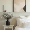 Lifelike Eucalyptus Faux Flower Arrangement, White & Green, 24 Inch Silk Floral Centerpiece for Wedding Decor, No Watering Needed Vase Not Included