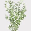 Lifelike Green Grey Ruscus Faux Floral Stems, 46