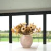 Real Touch Sunflower Faux Flower Arrangement, 22 Inch Artificial Floral Centerpiece for Fall Decor, No Watering Needed Vase Not Included