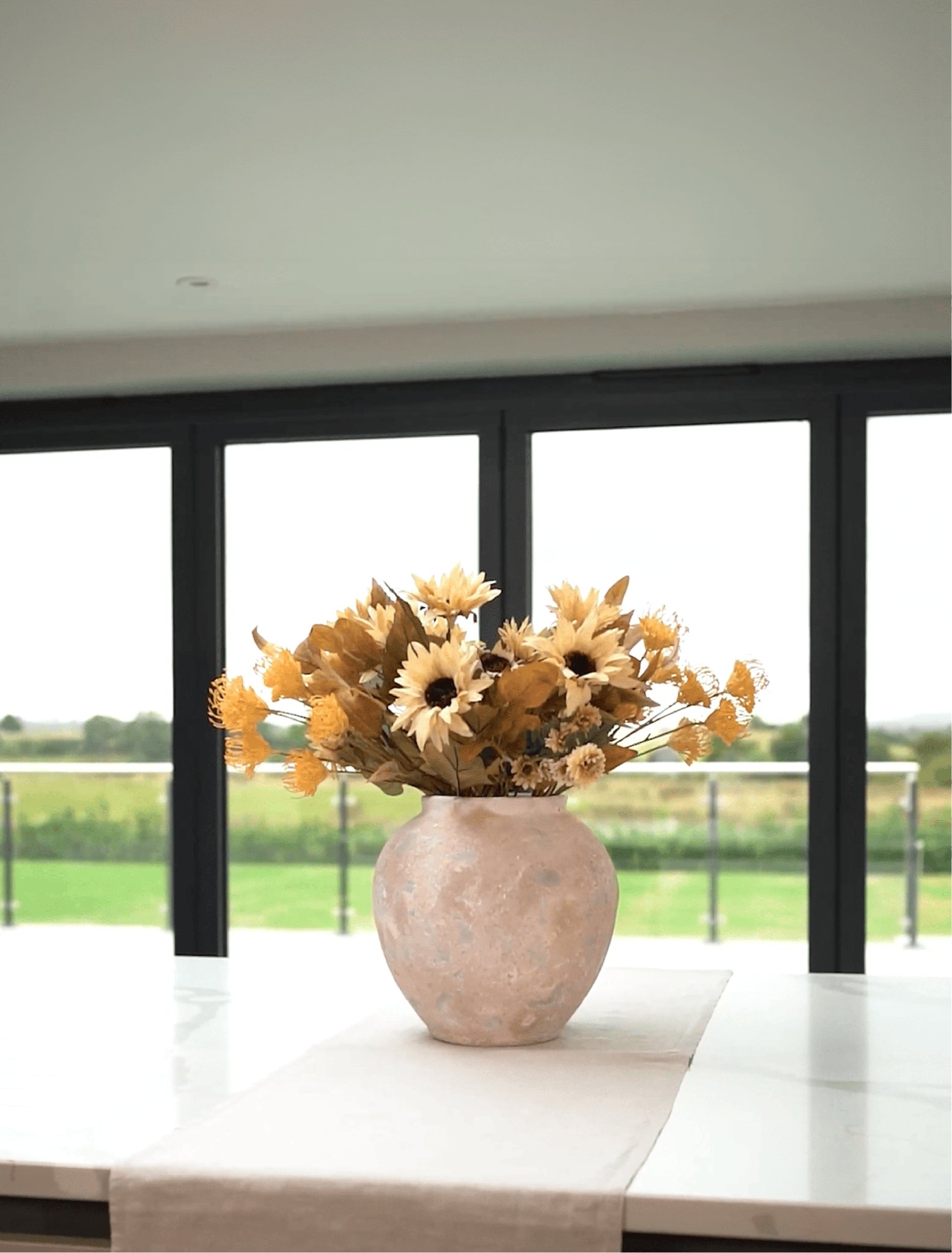 Faux Autumn Arrangement - Neutral
