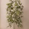 Lifelike Faux Bamboo Tree Artificial Plant 68 Inch for Living Room Outdoor Use, UV Resistant No Watering Needed Vase Not Included