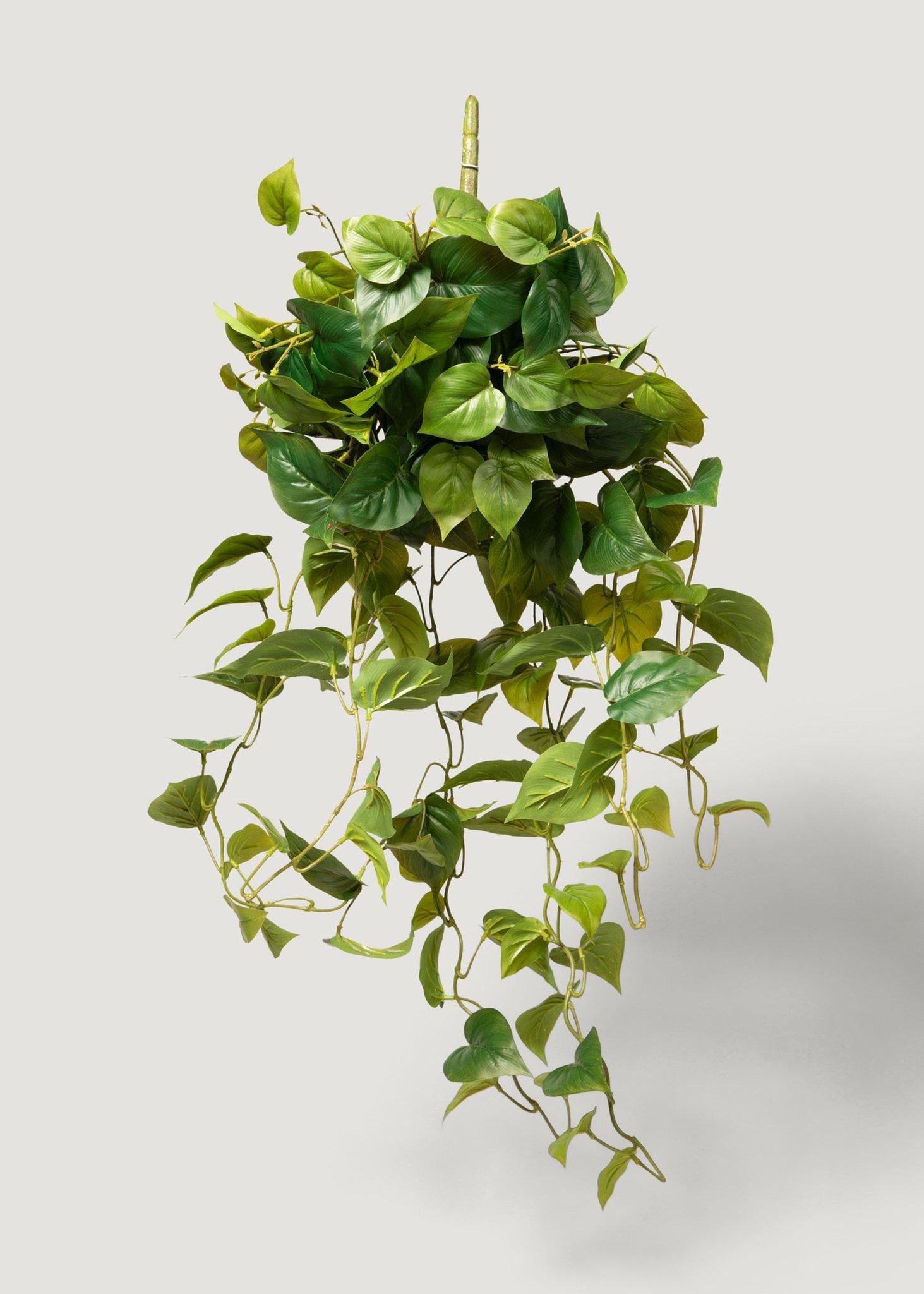 Real Touch Philodendron Artificial Plant - Green 36 Inch for Living Room, Luxury Home Decor, No Watering Needed with Vase