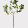 Lifelike Grey Eucalyptus Faux Floral Stems, 39