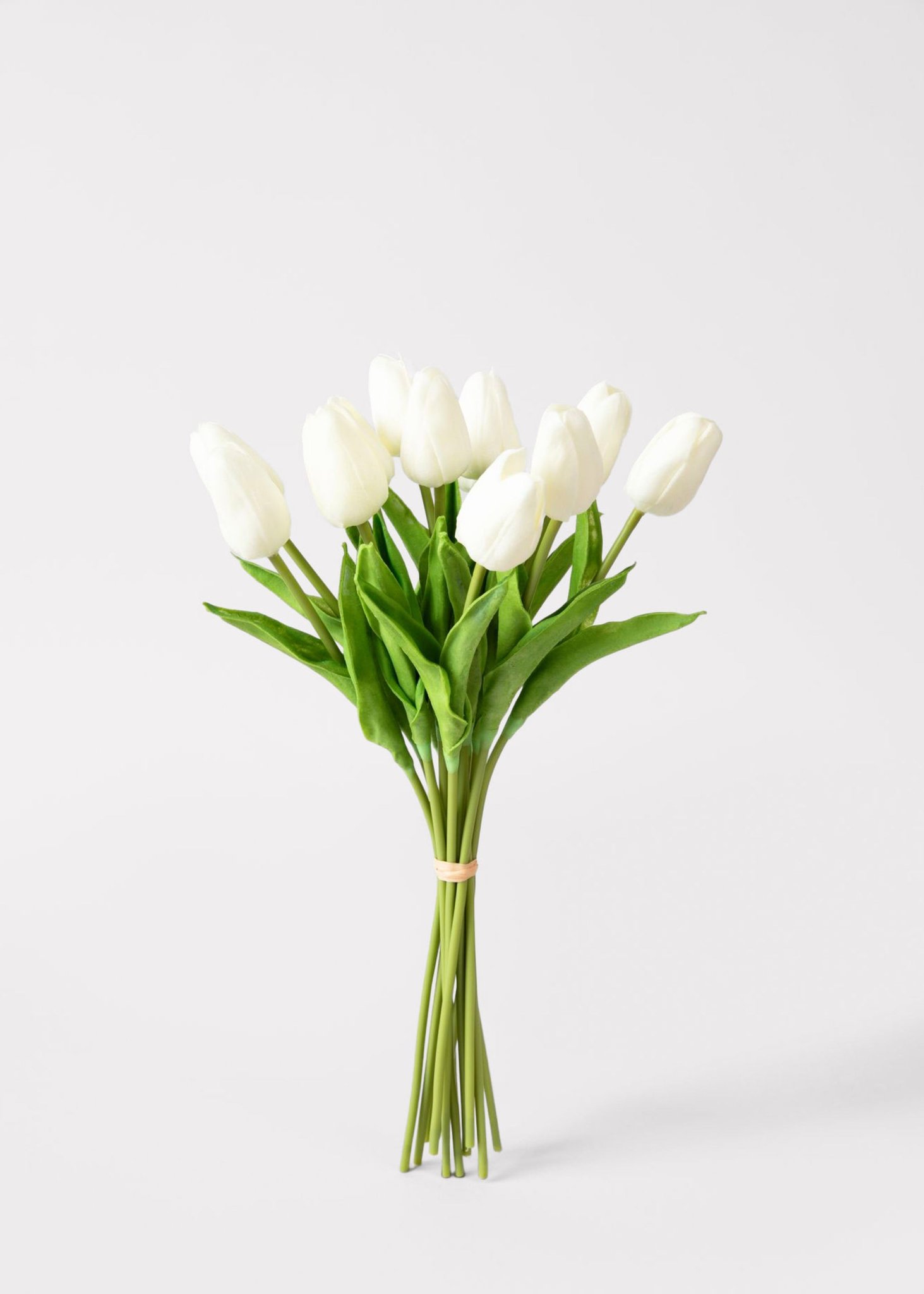 Artificial Flowers Real Touch Tulip Flower Bundle of 12