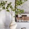 Lifelike Green Japonica Faux Floral Stems, 59