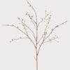 Lifelike Quince Blossom Branch Faux Flower Arrangement, 54 Inch Silk Floral for Living Room Spring Decor, Elegant Maintenance Free