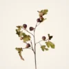 Premium Faux Fig Branch in Eggplant - 37