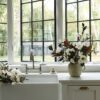 Realistic Cream Magnolia Faux Floral Stems, 35