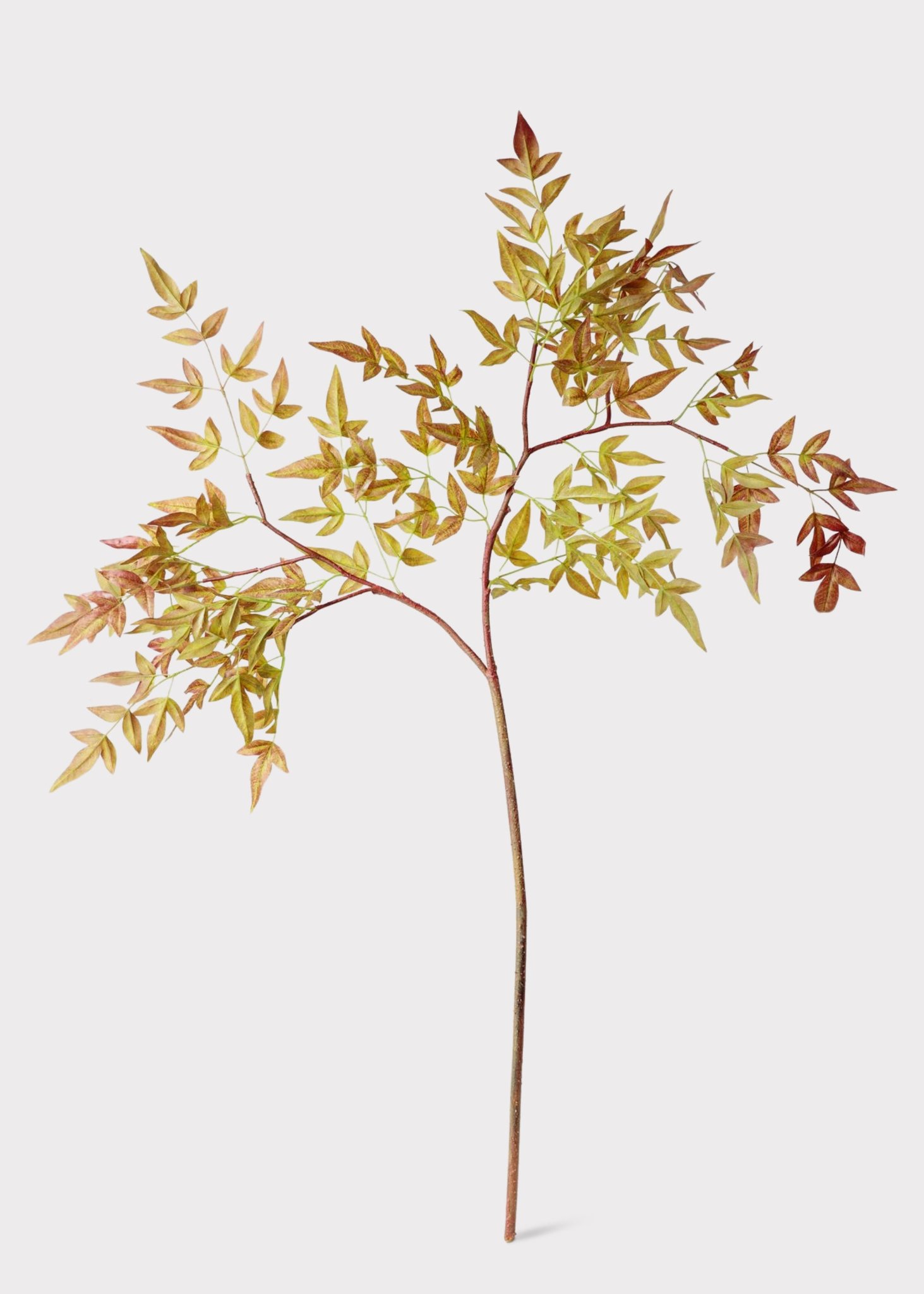 Artificial Nandina Leaf Branch - 39"