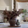 Dusty Mauve Wild Plum Berry Branch Faux Floral Stems, 43