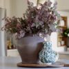 Dusty Mauve Wild Plum Berry Branch Faux Floral Stems, 43
