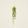 Lifelike Green Philodendron Artificial Plant, 32" Hanging Bush for Living Room, Tropical Style Indoor, Outdoor Decor, No Watering Needed Vase Not