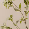 Lifelike Green Pieris Faux Floral Stems, 2 Branches Artificial Greenery for Living Room, Elegant Decor, No Watering Needed Vase Not Included