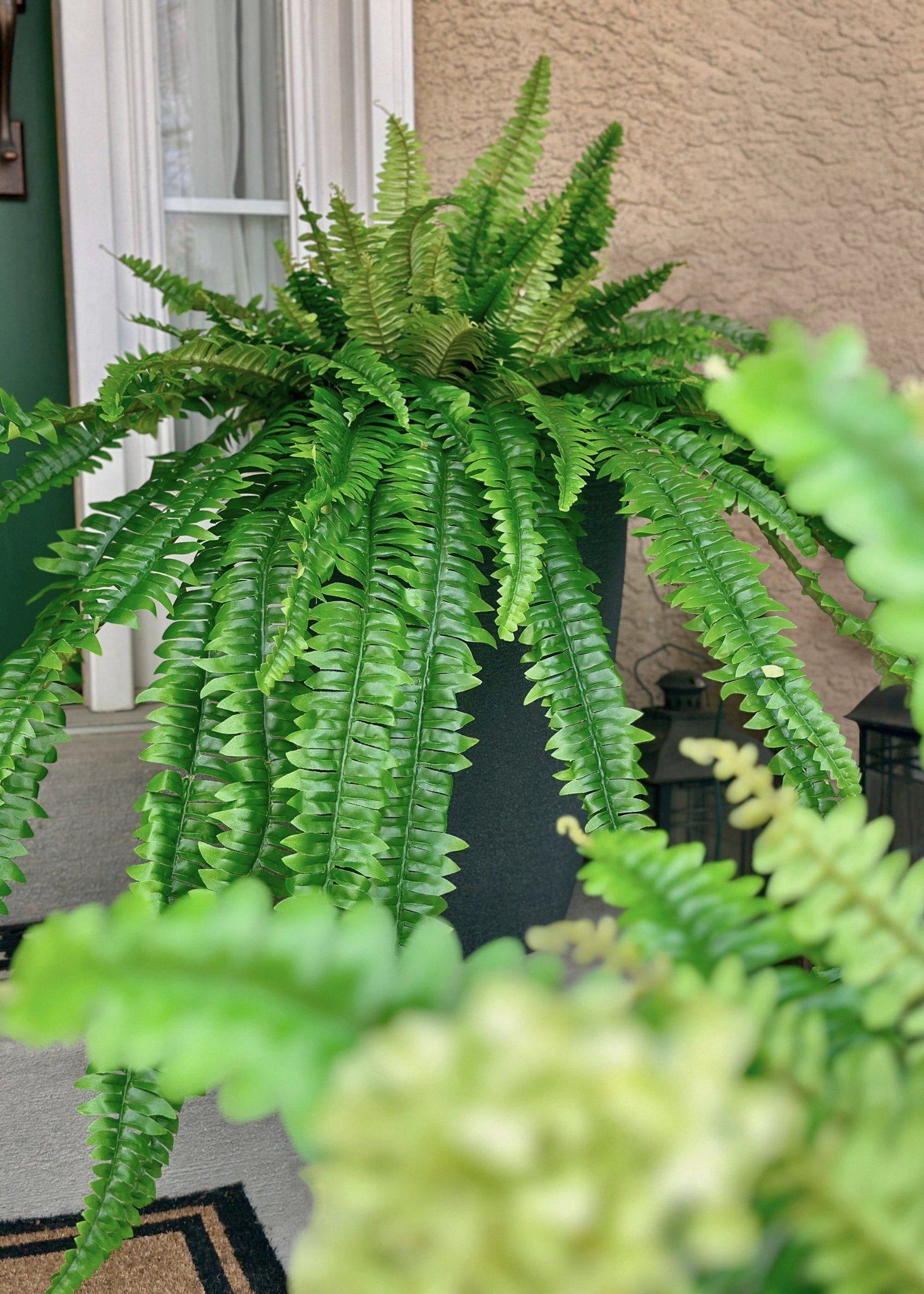The Grand Dame Deluxe Artificial Estate Fake Fern - 52"