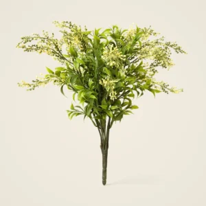 Lifelike Green Sedum Succulent Plant Arrangement, 19 Inch Artificial Potted for Living Room, Luxury Home Decor, No Watering Needed with Vase